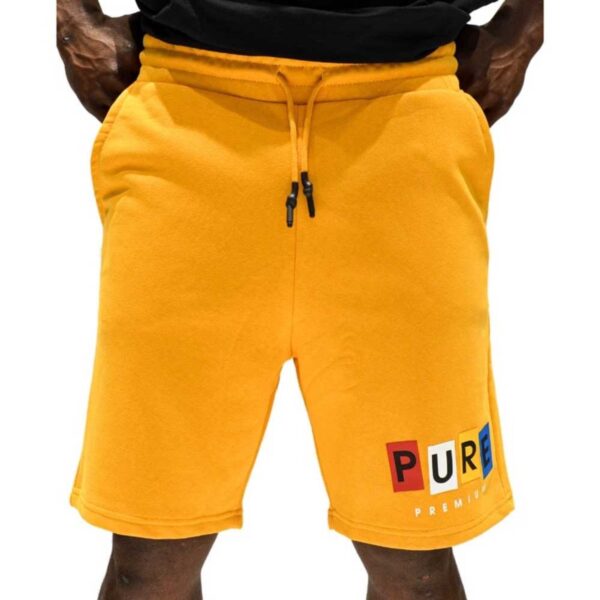 Pure Premium Shorts Mustard