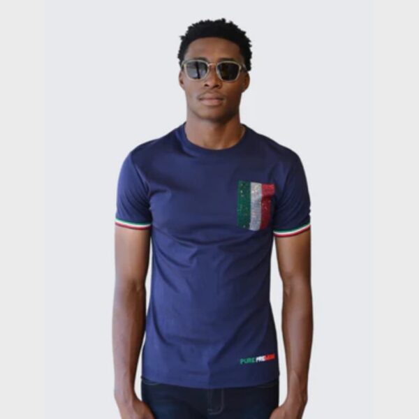 Pure Premium Sicily Tee Navy