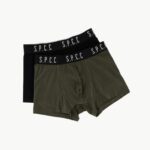 S.P.C.C Emperador Boxer 2 Pack Black