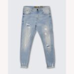 Pure Premium Alesso Crop Jeans L.Blue