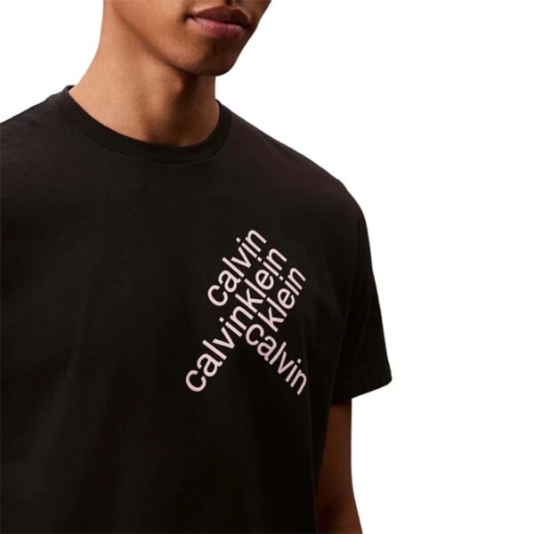 Calvin Klein Mens EU BH Word Stack S/S T