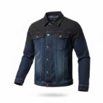 Pure Premium Borso Denim Jacket In Bl