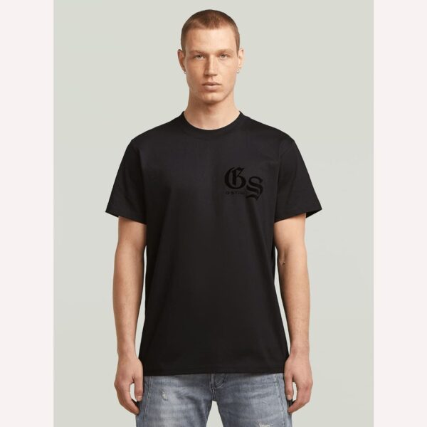 G-Star Raw Flock Back Gr Loose S/S Tee D