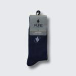 Pure Premium Long Socks Navy Men
