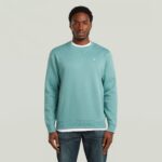 G-Star Raw Premium Sweater Mineral Blue
