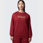 Polo Wmn Amelia L/S Sweat Tee Picante Re