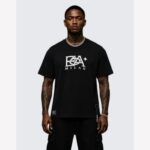 Ba6 Flore T-Shirt Black